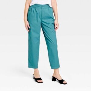 new Day (target) turquoise/teal ankle pants size 14